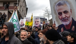 Iran nã tên lửa vào các căn cứ của Mỹ tại Iraq trả thù cho Soleimani
