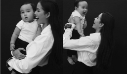 Phạm Hương tiết lộ bí quyết đi máy bay 'ngon ơ' cùng con