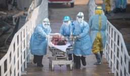 Bệnh viện xây trong 10 ngày nhận những bệnh nhân đầu tiên