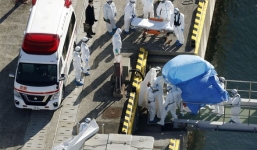 Thêm 8 người nhiễm virus corona trên du thuyền Nhật Bản nguy kịch