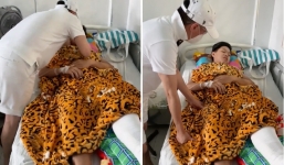 Đàm Vĩnh Hưng vào viện thăm con trai bị tai nạn