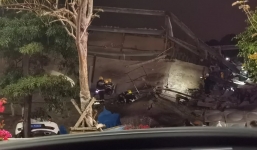 Sập khách sạn cách ly Covid-19, 70 người mắc kẹt