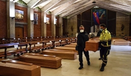 Hơn 8.000 người chết vì Covid-19 tại Ý, thế giới hơn nửa triệu ca nhiễm