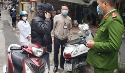 Xử phạt 218 trường hợp cá nhân ra đường không đeo khẩu trang