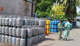 Giá gas tăng mạnh 34.000 đồng/bình 12kg từ 1/5