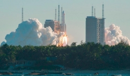 Mảnh rác vũ trụ nặng 18 tấn vừa rơi xuống Trái đất