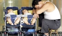 Ông bố bị sốc vì phát hiện hai con sinh đôi cùng mẹ khác cha