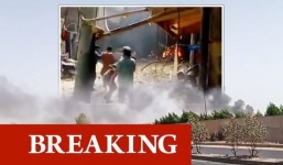 Máy bay Pakistan chở hơn 100 người rơi ngay khi sắp hạ cánh