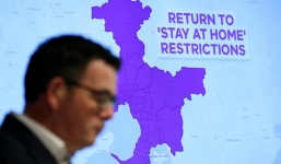 Gần 5 triệu dân thành phố lớn thứ 2 nước Úc bị tái phong tỏa chặt