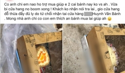 Giao bánh sinh nhật biến dạng bị khách từ chối, shipper còn nhận lời phũ phàng từ cửa tiệm