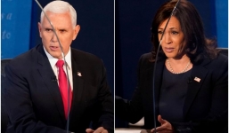 Covid-19 thành 'vũ khí' trong tranh luận phó tổng thống Mỹ