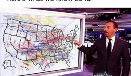 15 bức tranh nói về tốc độ kiểm phiếu 'rùa bò' tại Mỹ