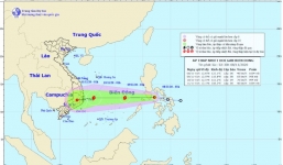 Áp thấp nhiệt đới gần Biển Đông sắp mạnh lên thành bão 