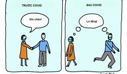 19 bức tranh 'chuẩn không cần chỉnh' khi Covid-19 oanh tạc thế giới