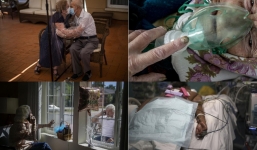 18 bức ảnh ám ảnh nhất về đại dịch Covid-19 năm 2020