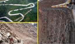 14 cung đường đi qua là 'tim rớt ra ngoài', chỉ dành cho kẻ liều lĩnh