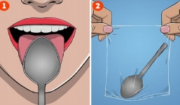Cách kiểm tra sức khỏe bằng thìa inox,có kết quả chỉ sau 1 phút
