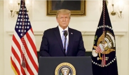 Trump lần đầu công khai nhận thua, tuyên bố chuyển giao quyền lực hòa bình