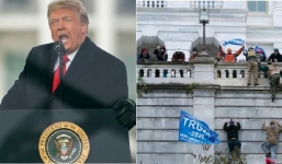 Trump thành tổng thống đầu tiên trong lịch sử bị luận tội 2 lần