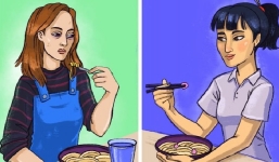 5 lý do khiến những người sống thọ bậc nhất thế giới không uống nước khi ăn