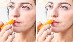 Thoa son dưỡng môi quá nhiều chỉ khiến đôi môi ngày càng 'đỏng đảnh'