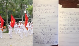 Bài toán lớp 4 yêu cầu 'chia 43 học sinh thành 5 hàng' khiến người lớn 'ngồi cắn bút'