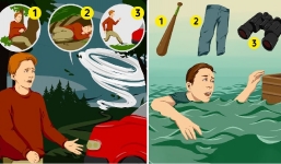 10 bài test kinh nghiệm sinh tồn: Sống sót giữa đại dương nhờ một chiếc quần Jean