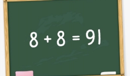 Làm sao để 8+8 = 91 trở thành phương trình đúng?