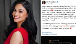 Miss Universe 2015 đã đăng đàn xin lỗi vì hoài nghi lượt vote của Khánh Vân