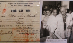 Ngày bầu cử, nhìn lại tấm thẻ cử tri đặc biệt của Bác Hồ 