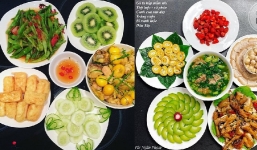 Tổng hợp những mâm cơm mùa hè ăn vào là mát ruột