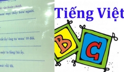 Bài tập Tiếng Việt của sinh viên Trung Quốc khiến chính người Việt toát mồ hôi