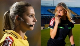 Nhan sắc nữ trọng tài tin đồn bắt chính trận Việt Nam - Malaysia