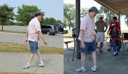 Người đàn ông có chân xoay ngược ra sau, sở hữu siêu năng lực độc nhất vô nhị