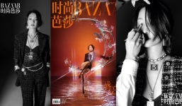 Châu Tấn trên bìa BAZAAR tháng 8: Chỉnh ảnh quá tay cũng không thể lu mờ thần thái nương nương