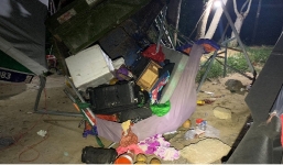 Chạy xe ba gác về quê giữa đêm, gia đình 5 người gặp tai nạn đau lòng