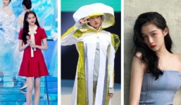 Bị dìm nhan sắc, Quan Hiểu Đồng trông như con ếch lùn tịt trên sàn catwalk
