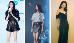 Nhiệt Ba, Na Trát, Quan Hiểu Đồng và loạt mỹ nhân Cbiz 'mặt thiên nga, chân đà điểu'