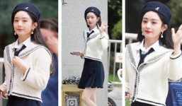 Được khen hack tuổi, Triệu Lệ Dĩnh lại 'cưa sừng làm nghé' ở Happy Camp