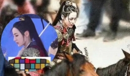 Địch Lệ Nhiệt Ba 'ngầu bá cháy' trong tạo hình nữ tướng quân