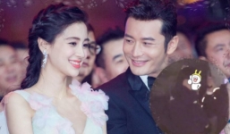 Con trai Angela Baby, Huỳnh Hiểu Minh bám đuôi mẹ đến nơi làm việc