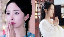 Khi mỹ nhân Hoa ngữ chắp tay nguyện cầu: Dương Mịch mắt vô hồn, Đồng Lệ Á đẹp cổ điển