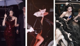 Vẻ kiều diễm 'tràn màn hình' khi những mỹ nhân Cbiz bước xuống xe