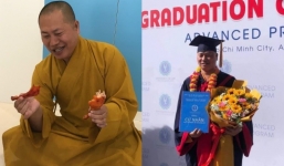 Vụ 'thầy chùa ăn thịt chó' tốt nghiệp ĐH Luật TP.HCM: Nhà trường lên tiếng
