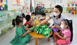 Trẻ mầm non Hà Nội sắp trở lại trường học trực tiếp