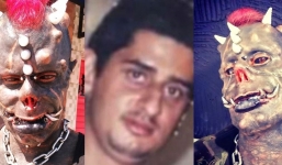 'Satan của loài người' đam mê phẫu thuật để biến mình thành kẻ quỷ dị nhất thế giới