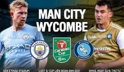 Nhận định Man City vs Wycombe (01h45, 22/09), vòng 3 Cúp Liên đoàn Anh: Đánh nhanh thắng nhanh