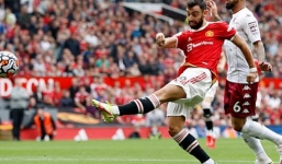 Kết quả Man Utd vs Aston Villa: Sút penalty thảm họa, Bruno Fernandes 'đá văng' cơ hội của MU
