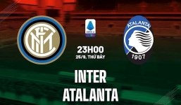 Nhận định Inter Milan vs Atalanta (23h00, 25/09) vòng 6 Serie A: Đòi lại ngôi đầu