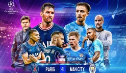 Lịch thi đấu bóng đá châu Âu hôm nay 28/9: Đại chiến 'nhà giàu' PSG vs Man City